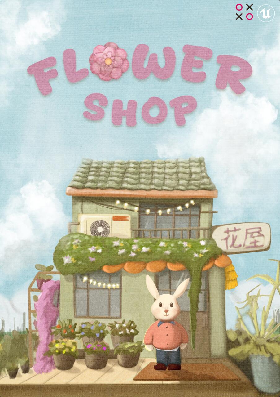 Flower Shop, promotional poster